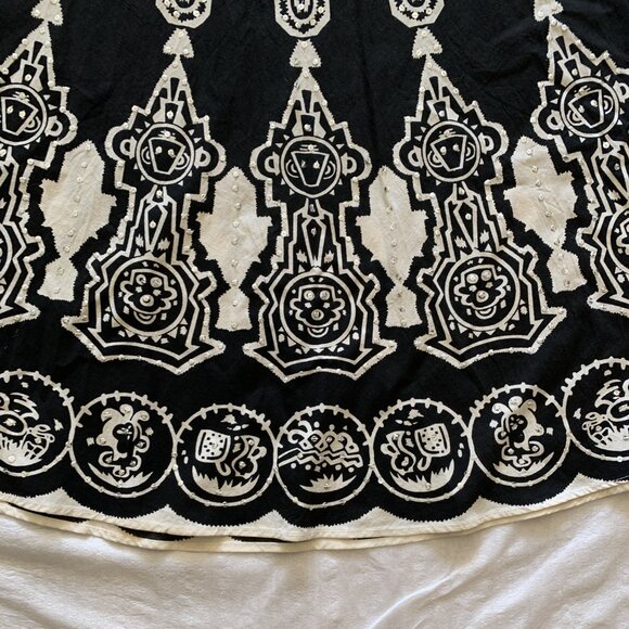 Vintage Gunit Fashions New York Women's Skirt with Sequins - Size Small S - Picture 4 of 16